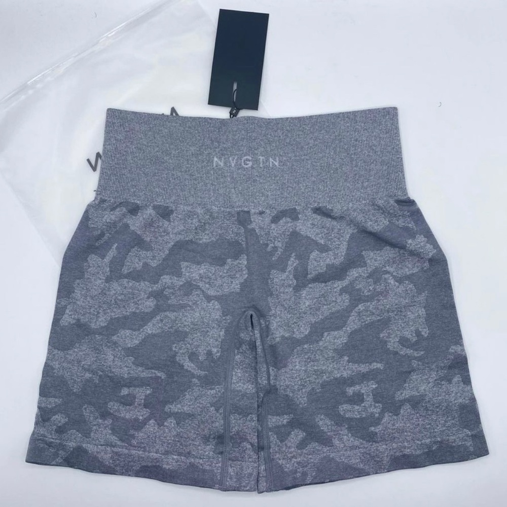 NVGTN Size Small and M Grey Camo Shorts